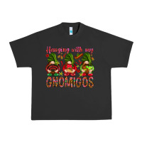 Pigment Black Hanging with my gnomigos Mexico Urban Heavy Tee - HowdyJamesFarm
