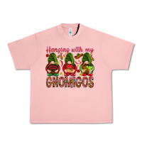 Salmon Hanging with my gnomigos Mexico Urban Heavy Tee - HowdyJamesFarm
