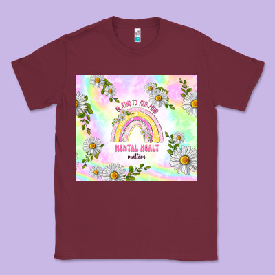 Mental Health Matters Classic Tee Designed By Tumblerdesignbyshophia