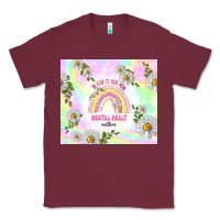 Burgundy mental health matters Classic Tee - TumblerDesignByShophia