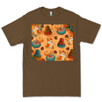 Cacao Fall Pumpkins Autumn Coffee Premium Tee - texasbilliewilder