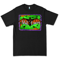Black bat shit crazy with background Premium Tee - Jasminsmagicworld