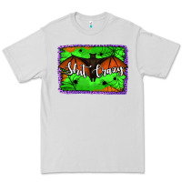 Dove Grey bat shit crazy with background Premium Tee - Jasminsmagicworld
