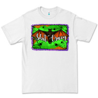 White bat shit crazy with background Premium Tee - Jasminsmagicworld