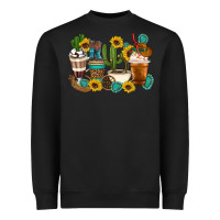 Black Coffee cups Heavyweight Sweatshirt - Artiststas