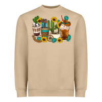Mushroom Coffee cups Heavyweight Sweatshirt - Artiststas