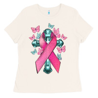 Bone Cancer Cross Cancer Awareness Ladies Tee - HowdyJamesFarm