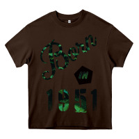 Chocolate Brown Born In 1951 Heavy Core Tee - Bettercallsaul