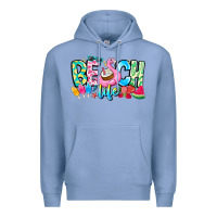 Colony Blue Besch Life Premium Hoodie - CowhideDigitalArt