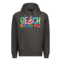Smoke Besch Life Premium Hoodie - CowhideDigitalArt