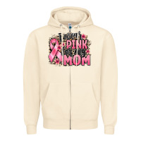 Sandshell i wear pink for my mom Zipper Hoodie - BarkalooDesign