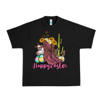 Black Happy Easter western Easter Day Urban Heavy Tee - CowGirlArtShop