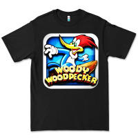 Black #woody woodpecker character Premium Tee - longCreatives