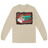 Mushroom ho ho howdy with santa Long Sleeve Tee - RanaPortraitStore