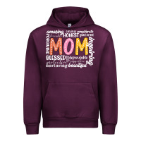 Mauve Wine mom Urban Hoodie - JahusDesignShop