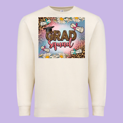 Grad Squad Premium Sweatshirt Designed By Adodesignshop