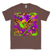 Chestnut Mardi Gras and jester hat seamless pattern Classic Tee - HowdyJamesFarm