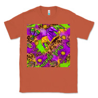 Copper Mardi Gras and jester hat seamless pattern Classic Tee - HowdyJamesFarm