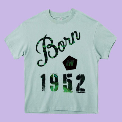 Born In 1952 Heavy Core Tee Designed By Bettercallsaul