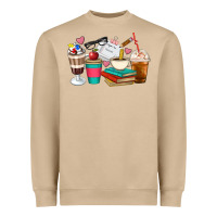 Mushroom Teacher Coffee Cups Heavyweight Sweatshirt - Artiststas