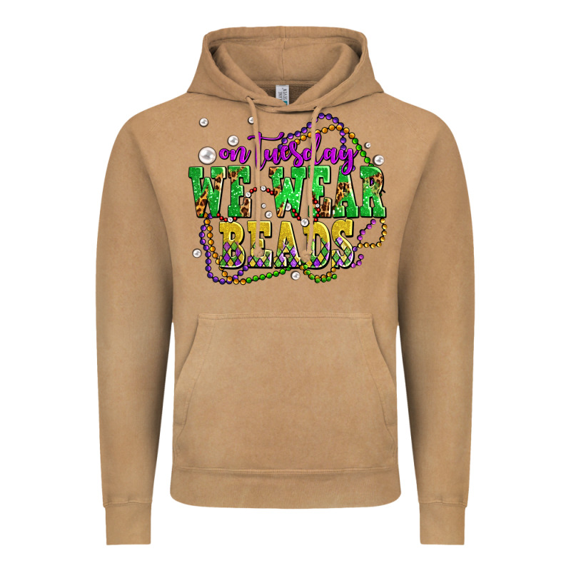 On Tuesday We Wear Beads Olivia Vintage Hoodie by OliviaCreatesArt | Teevron