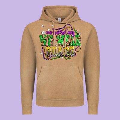On Tuesday We Wear Beads Olivia Vintage Hoodie Designed By Oliviacreatesart
