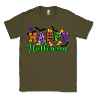 Army Green Happy halloween Classic Tee - Artiststas