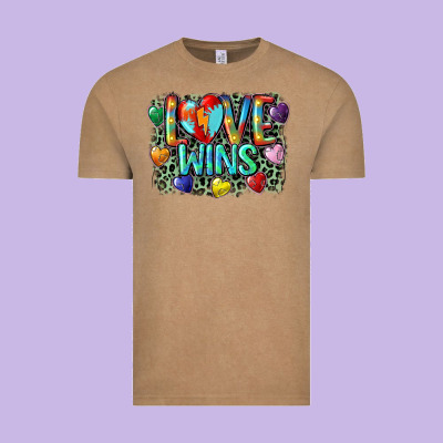 Love Wins Vintage Tee Designed By Cowgirlartshop