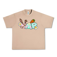 Burro Hop bunny Easter Day Urban Heavy Tee - CowGirlArtShop