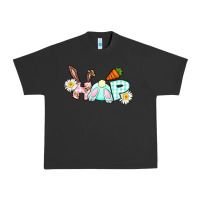 Pigment Black Hop bunny Easter Day Urban Heavy Tee - CowGirlArtShop
