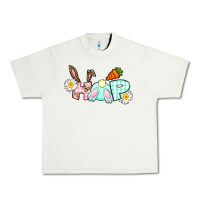 Pistachio Hop bunny Easter Day Urban Heavy Tee - CowGirlArtShop
