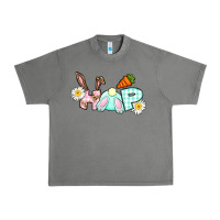 Tornado Hop bunny Easter Day Urban Heavy Tee - CowGirlArtShop