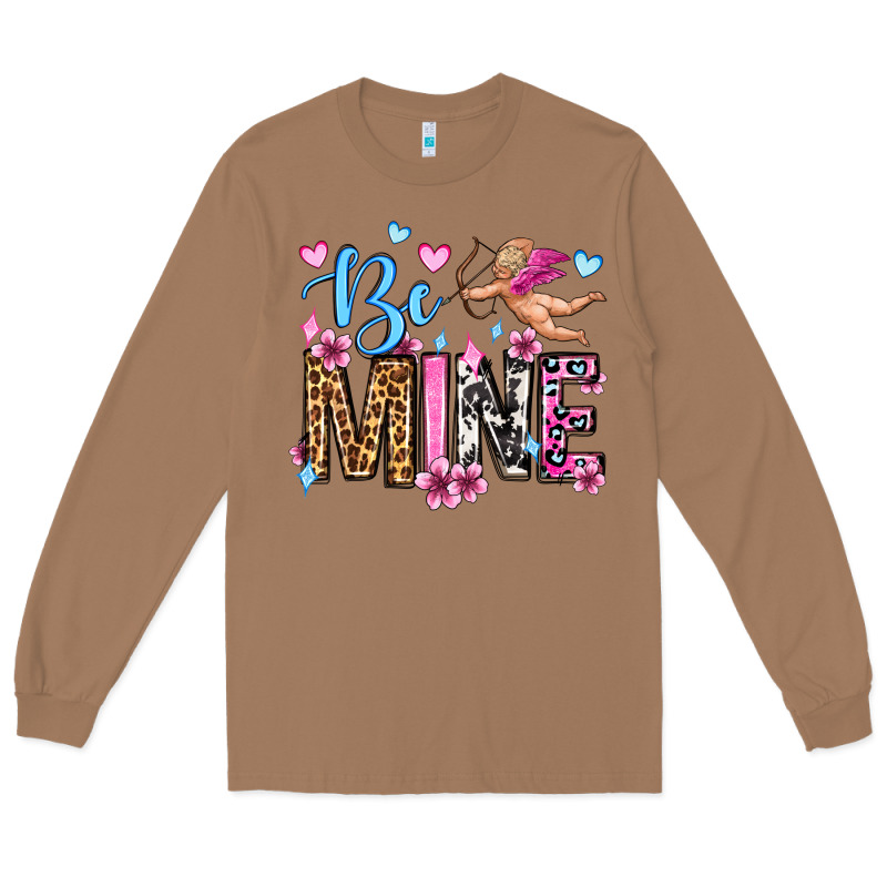 Be Mine Valentine's Day Long Sleeve Tee by OliviaCreatesArt | Teevron