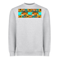 Heather Grey it's fall y'all Heavyweight Sweatshirt - Artiststas