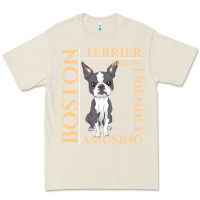 Bone boston terrier t  shirt boston terrier dog traits gift t  shirt Premium Tee - longCreatives