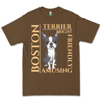 Cacao boston terrier t  shirt boston terrier dog traits gift t  shirt Premium Tee - longCreatives