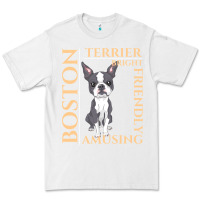 White boston terrier t  shirt boston terrier dog traits gift t  shirt Premium Tee - longCreatives