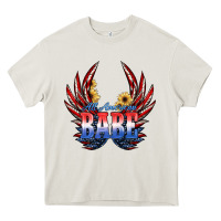 Cream All America Babe Heavy Core Tee - JahusDesignShop