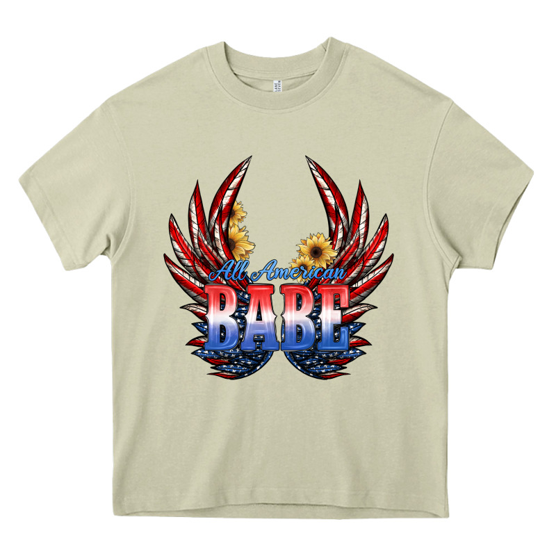 All America Babe Heavy Core Tee by JahusDesignShop | Teevron
