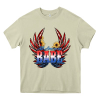 Mossy All America Babe Heavy Core Tee - JahusDesignShop