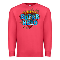 Cardinal my dad is my super hero Premium Sweatshirt - AdoDesignShop