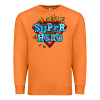 Carrot my dad is my super hero Premium Sweatshirt - AdoDesignShop