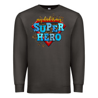 Smoke my dad is my super hero Premium Sweatshirt - AdoDesignShop