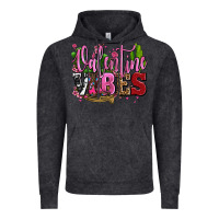 Vintage Black valentine vibes with cowgirl boots olivia Vintage Hoodie - OliviaCreatesArt