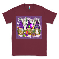 Burgundy Mardi Gras carnival with gnomies tumbler Classic Tee - HowdyJamesFarm