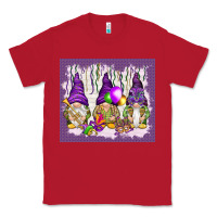 Red Mardi Gras carnival with gnomies tumbler Classic Tee - HowdyJamesFarm