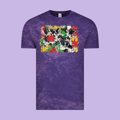 Autism Background Vintage Tee Designed By Cowgirlartshop