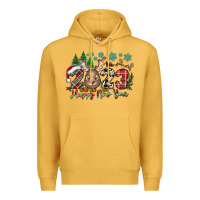 Mustard 2023 Happy New Year Premium Hoodie - CowhideDigitalArt