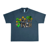 Midnight Navy Wee bit o' Irish St. Patrick's Urban Heavy Tee - CowGirlArtShop