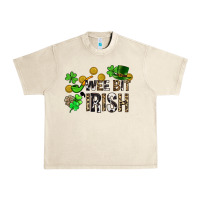 Sandshell Wee bit o' Irish St. Patrick's Urban Heavy Tee - CowGirlArtShop